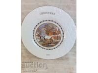 Farfurie decorativă din porțelan COALPORT