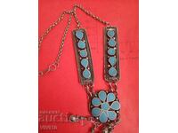 Старинно колие с емаил