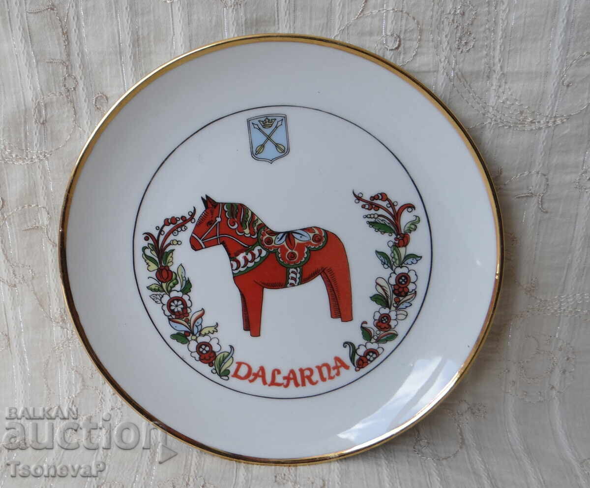 Decorative porcelain plate by Winterling