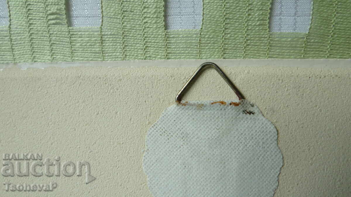 Πορσελάνινη πλάκα Delft, χειροποίητη, για κρέμασμα - 6