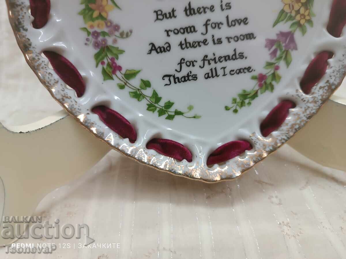 Порцеланова чиния за декорация - 5 Порцеланова чиния за декорация - 5