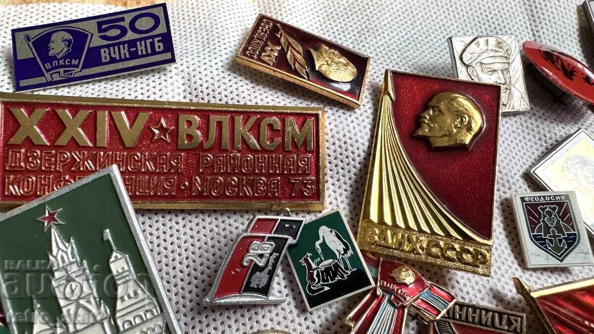 Delivery of Russian Badges 90 pieces