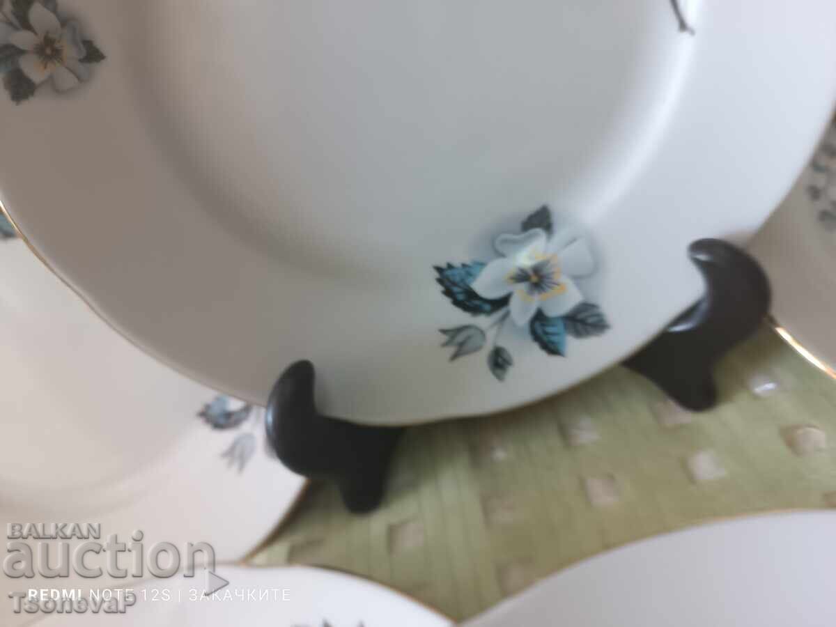 Παράδοση Πορσελάνινες πιατέλες Βοημίας