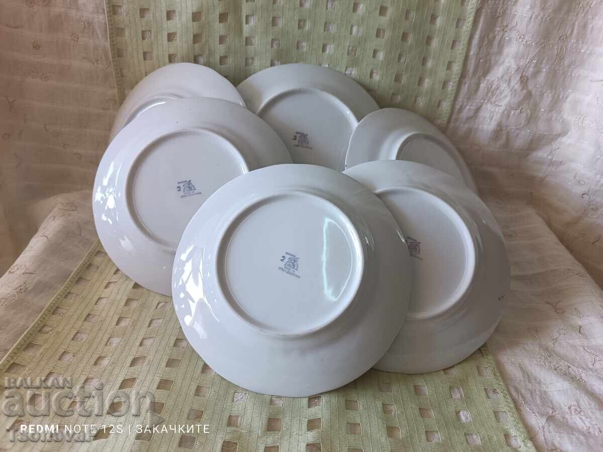 Πορσελάνινες πιατέλες Βοημίας - 7