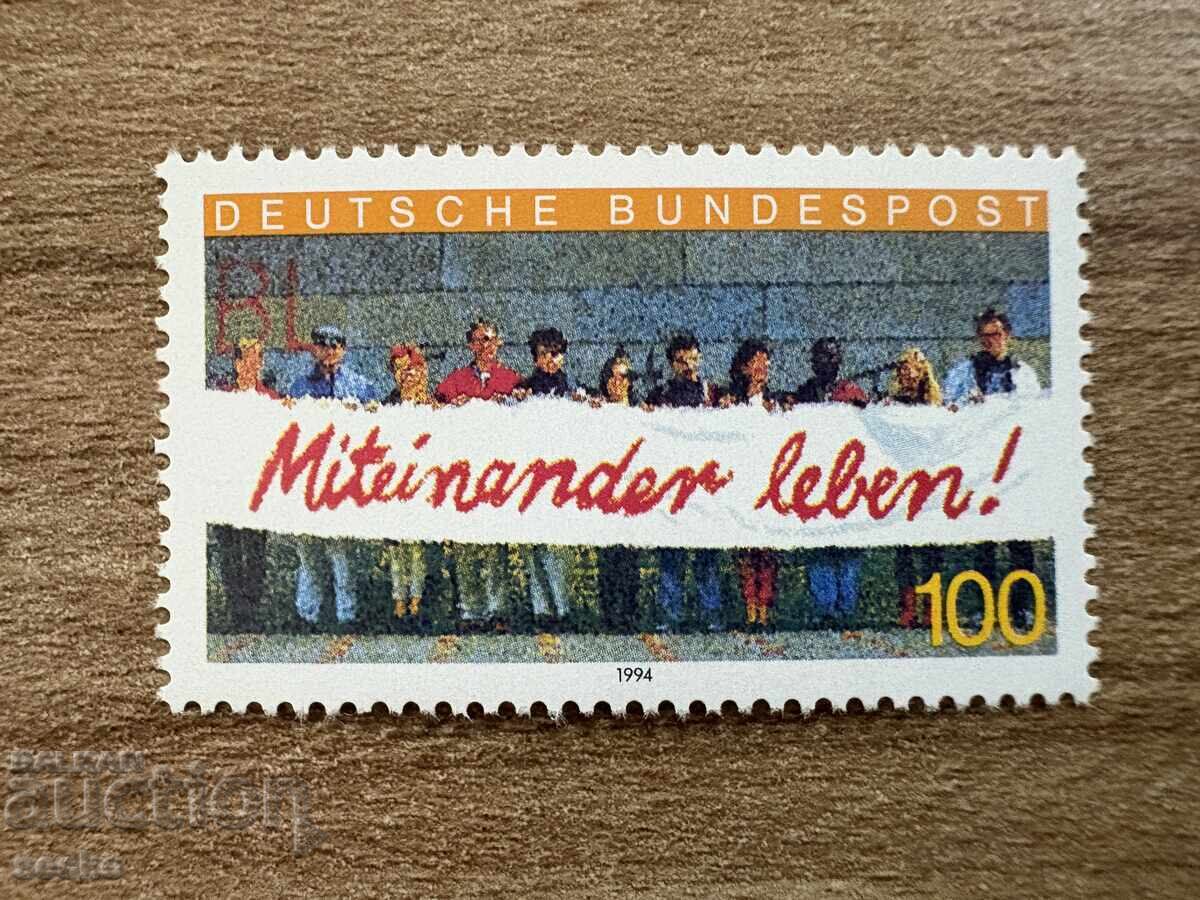 Γερμανία - Ξένοι στη Γερμανία "Να ζήσουμε...(1994) MNH Γερμανία - Ξένοι στη Γερμανία "Να ζήσουμε...(1994) MNH