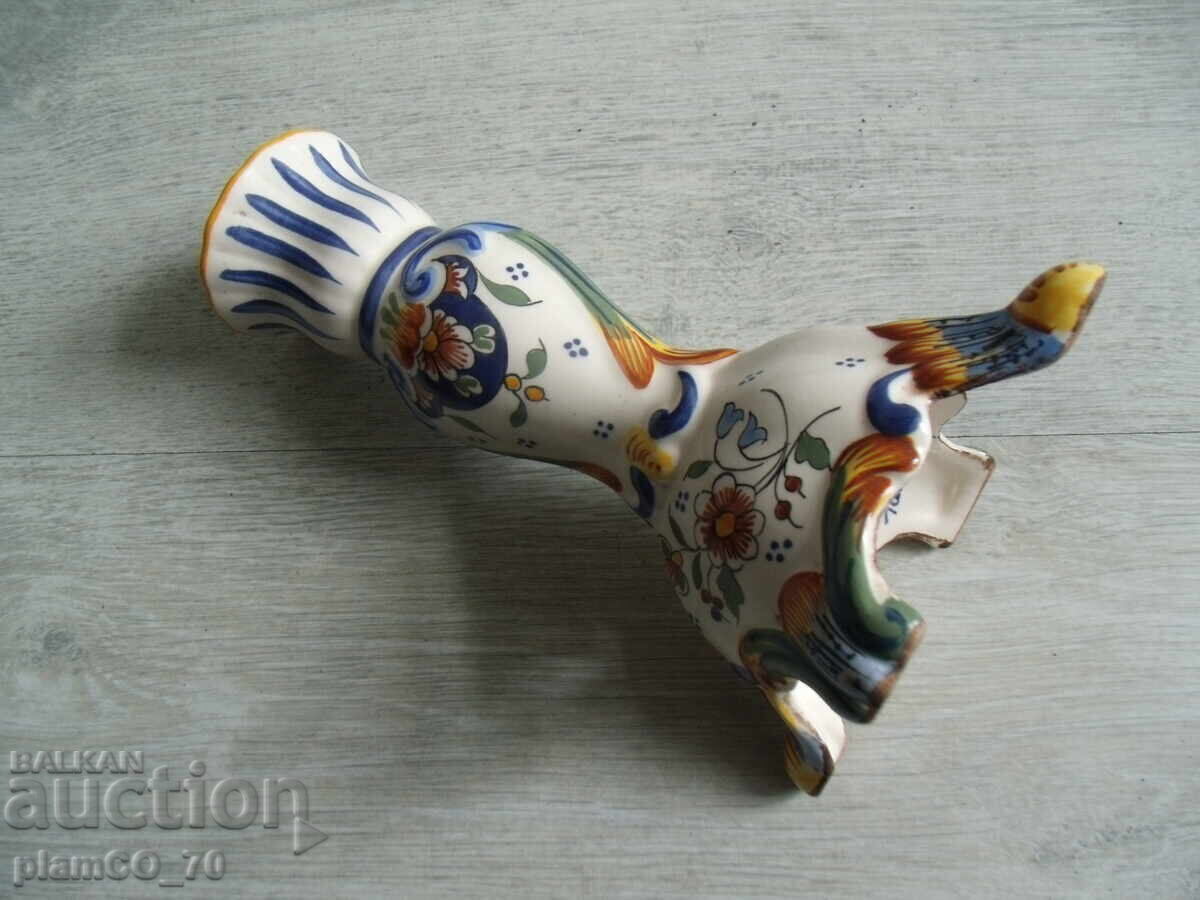 №*8048 стар френски порцеланов свещник с цена 40.00 лв. | € 20.45