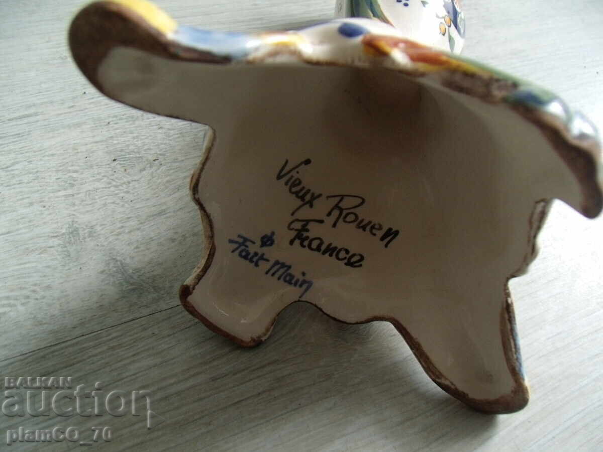 Аукцион №*8048 стар френски порцеланов свещник