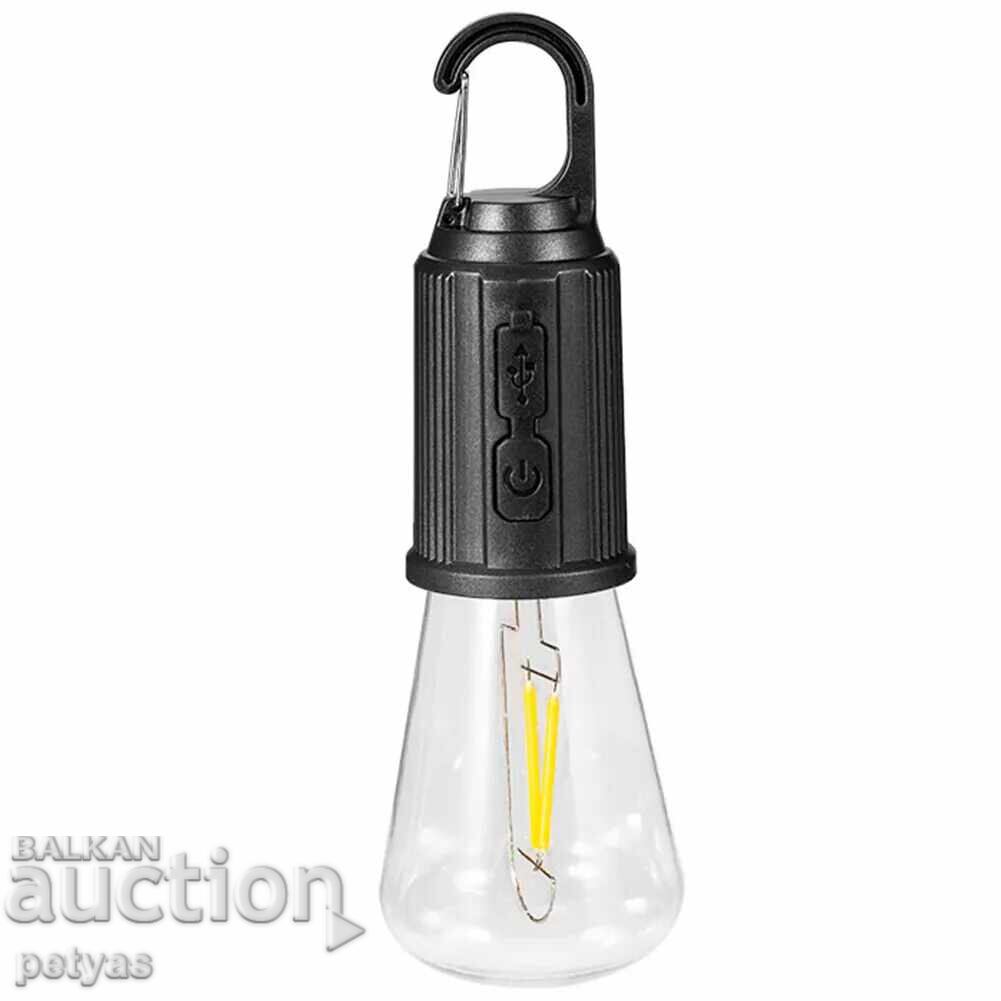 Αναδιόρθωση LED λάμπα κάμπινγκ με γάντζο με τιμή 6.50 BGN | € 3.32 Αναδιόρθωση LED λάμπα κάμπινγκ με γάντζο με τιμή 6.50 BGN | € 3.32