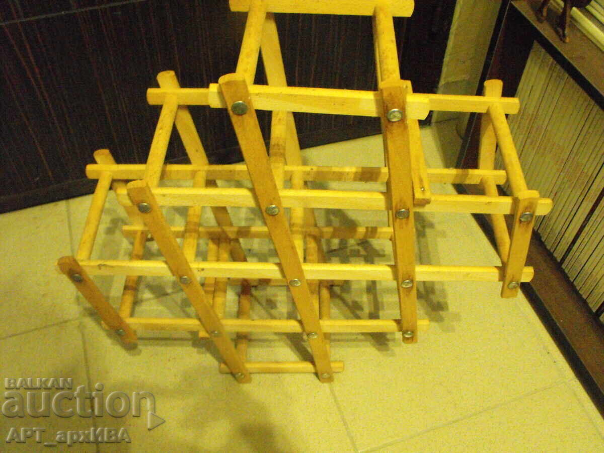 Delivery of Folding rack - bottle holder