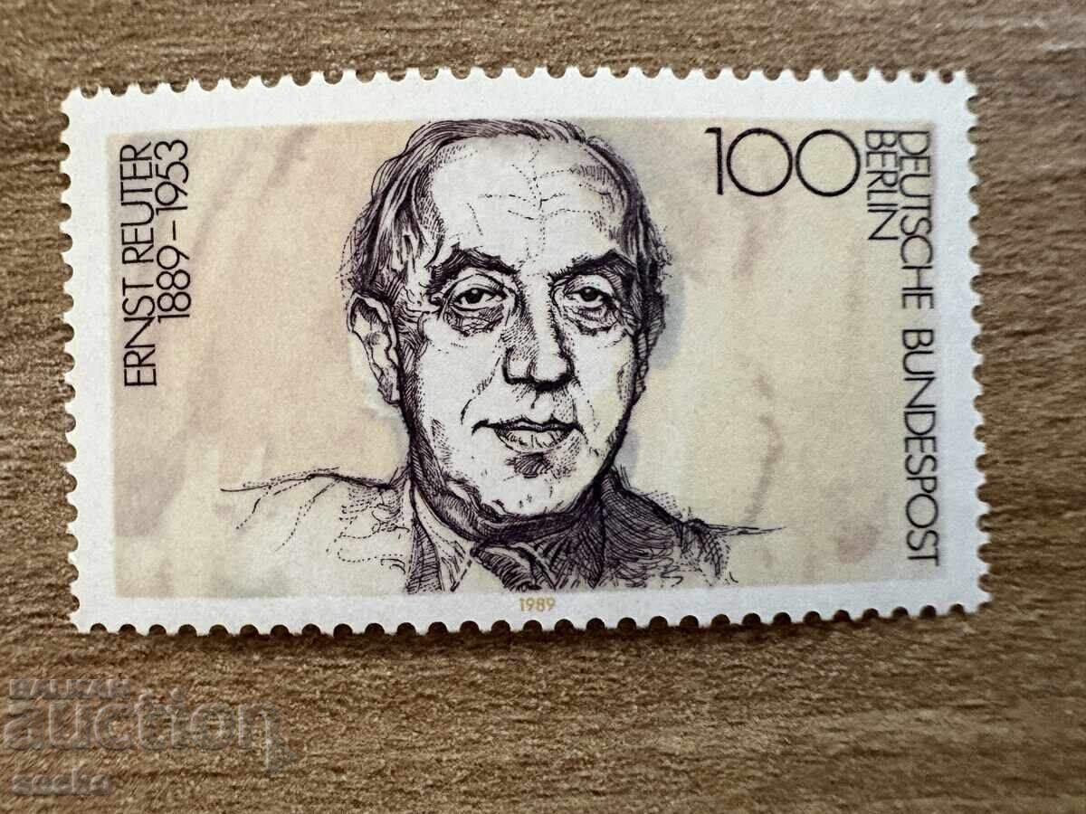 Берлин - 100 г. от рождението от Ернст Ройтер...(1987) MNH
