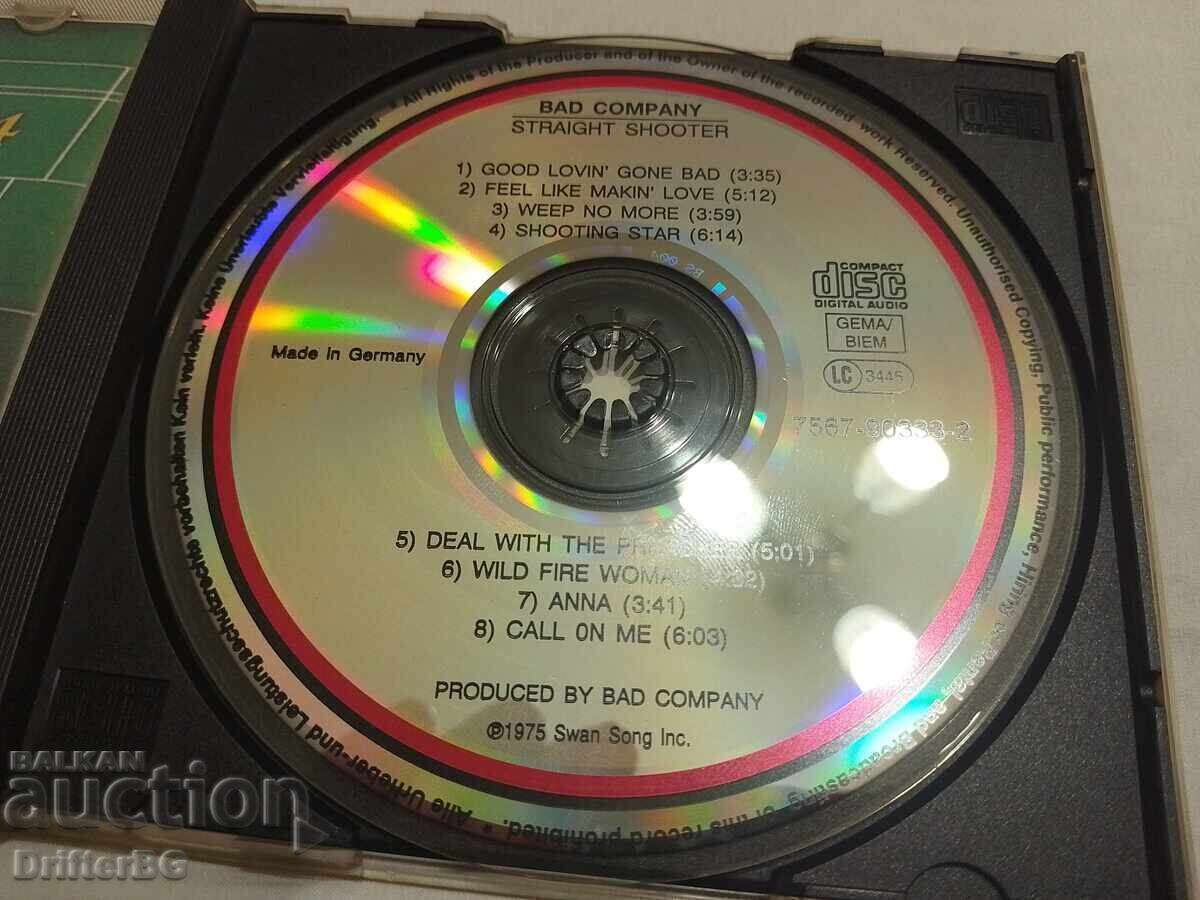 CD Bad Company, Germany with price 10.00 BGN | € 5.11