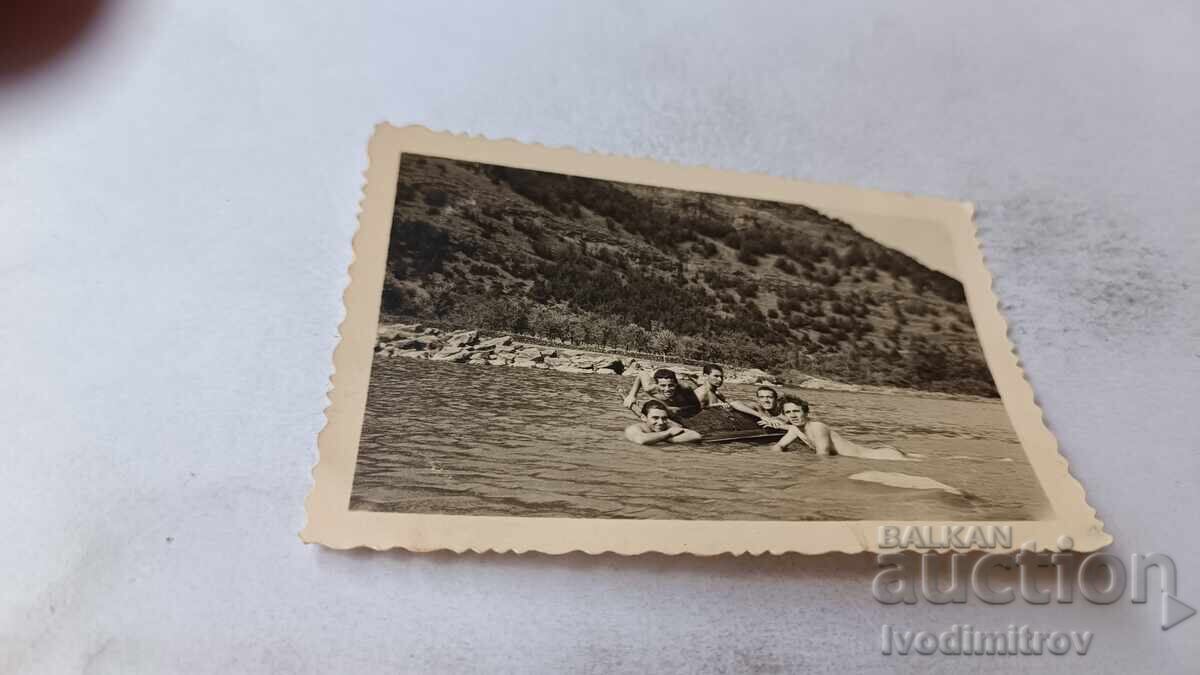 Photograph Soldiers in Vardar River