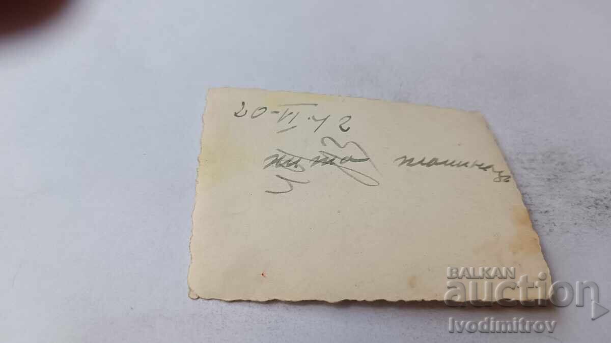 Photograph of Young Men and Women Lying on the Grass in the Mountains 1942 with price 1.85 BGN | € 0.95