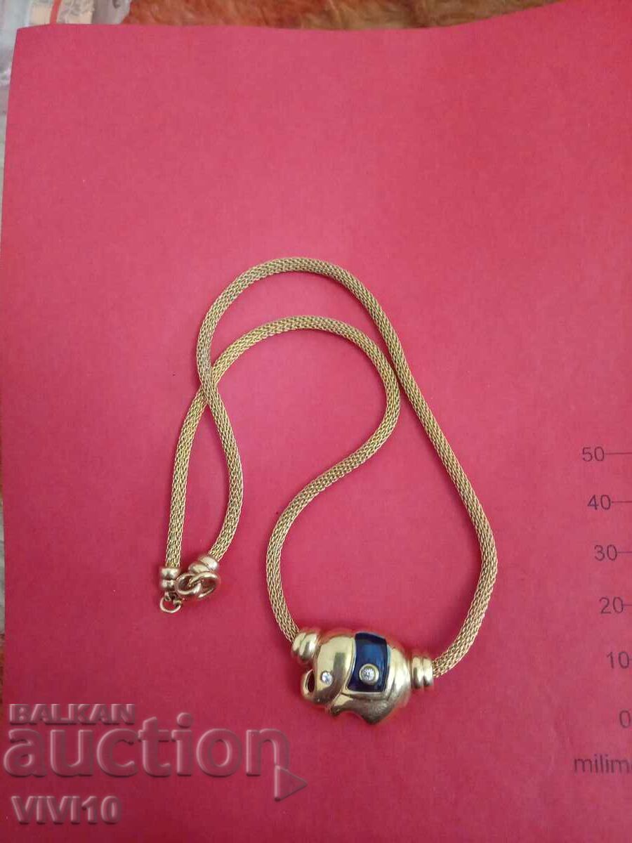 Colier vechi cu email Colier vechi cu email