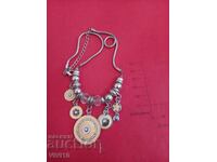 Antique enamel necklace