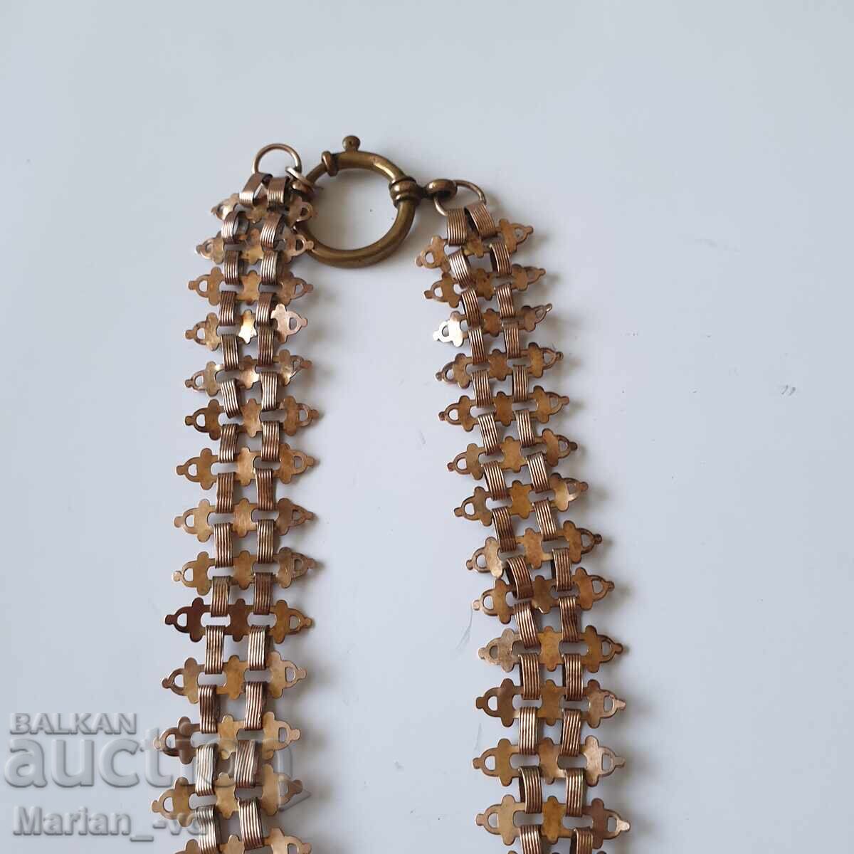 Antique jewelry from a double with a silver coin - 7