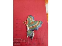 Αντίκα καρφίτσα σμάλτου