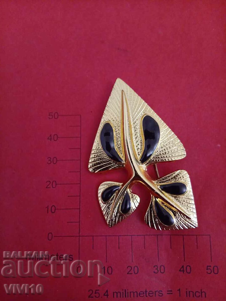 Αντίκα καρφίτσα σμάλτου