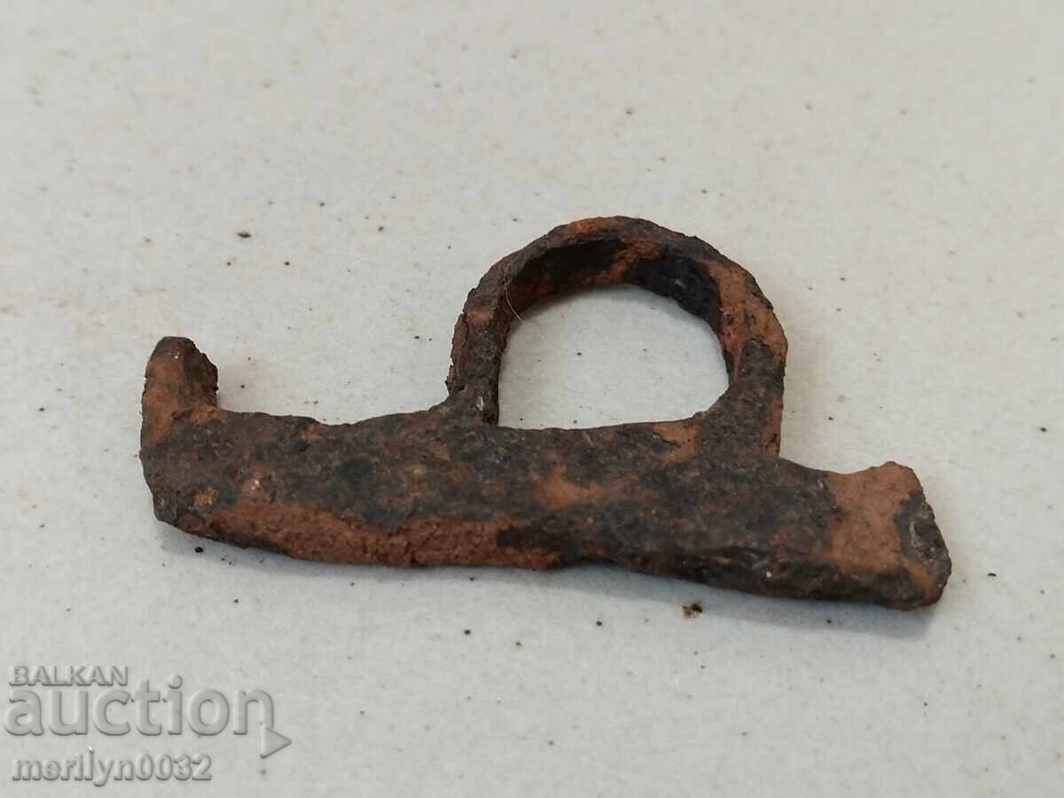 Δημοπρασία Παλιό τσακμάκ από παλιά, εστία, σφυρήλατο σίδερο