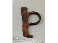 Old chakmak from old times, hearth, wrought iron