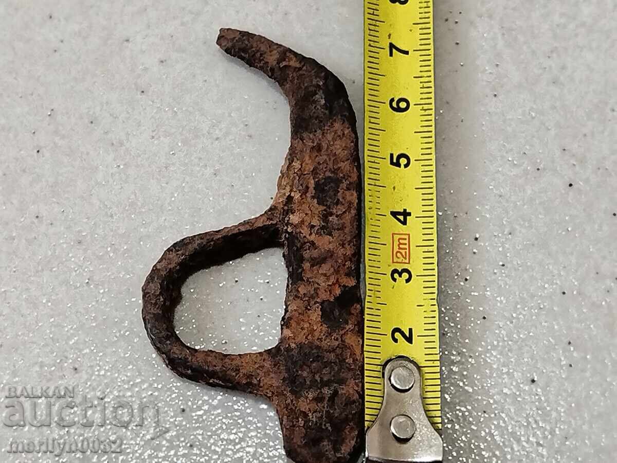 Licitație Chakmak vechi din vremuri vechi, vatră, fier forjat