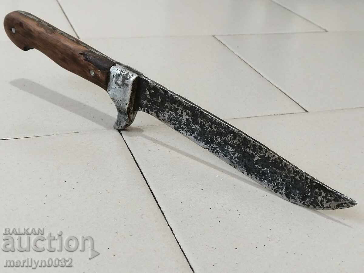 Παλιό μαχαίρι με φρουρά και αυλάκι, χωρίς θήκη - 5 Παλιό μαχαίρι με φρουρά και αυλάκι, χωρίς θήκη - 5