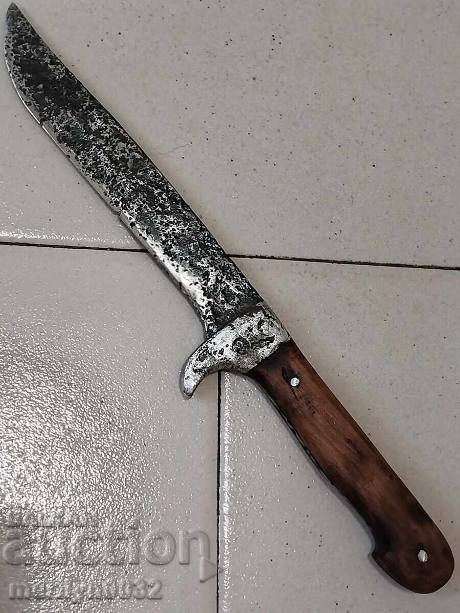 Παλιό μαχαίρι με φρουρά και αυλάκι, χωρίς θήκη - 6 Παλιό μαχαίρι με φρουρά και αυλάκι, χωρίς θήκη - 6