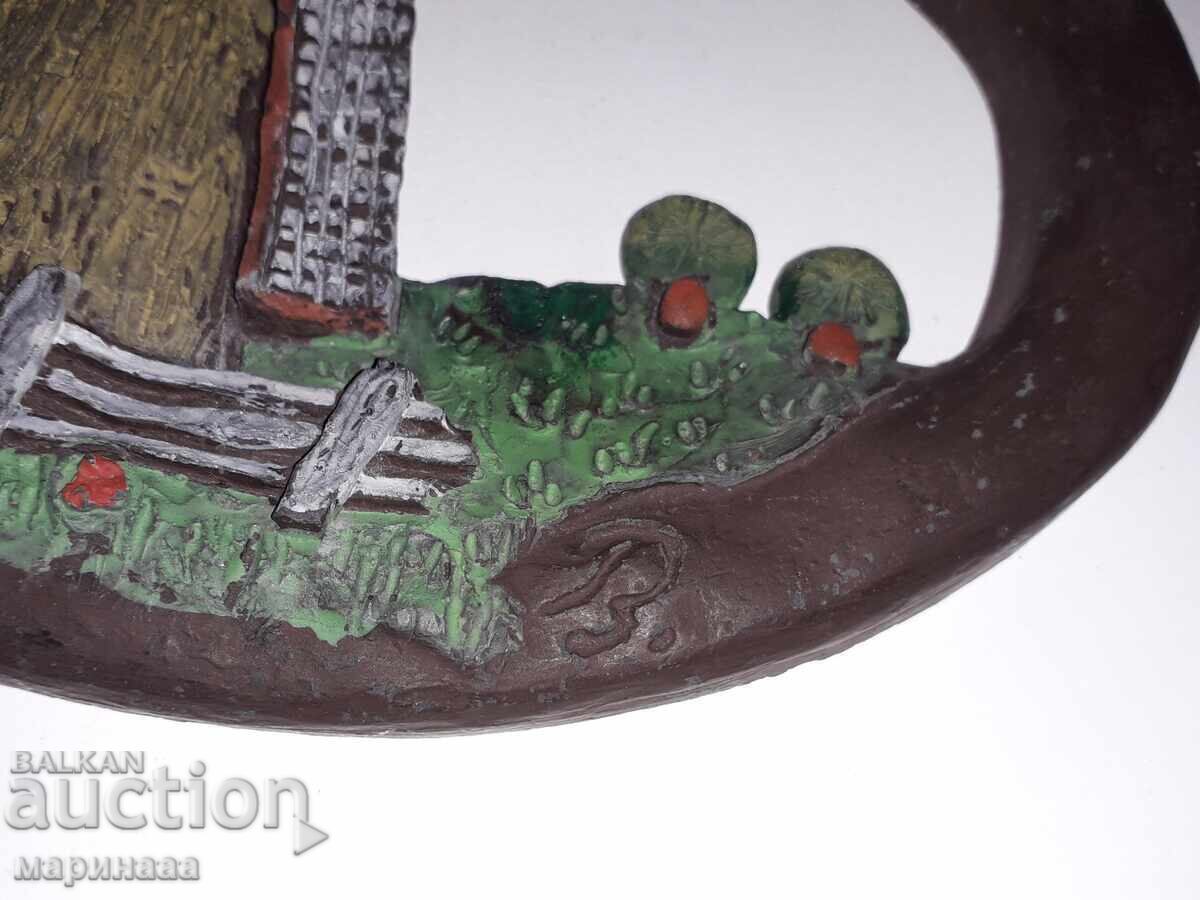 Delivery of RELIEF AUTHOR'S PANEL. CERAMICS