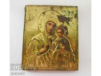 Стара царска икона с обков Св. Богородица с Младенеца