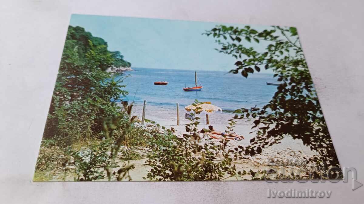 Ταχυδρομική κάρτα Κίτεν Παραλία 1989