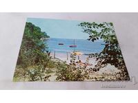 Ταχυδρομική κάρτα Κίτεν Παραλία 1989