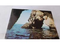 Carte poștală Kavarna Skali lângă stațiunea Rusalka