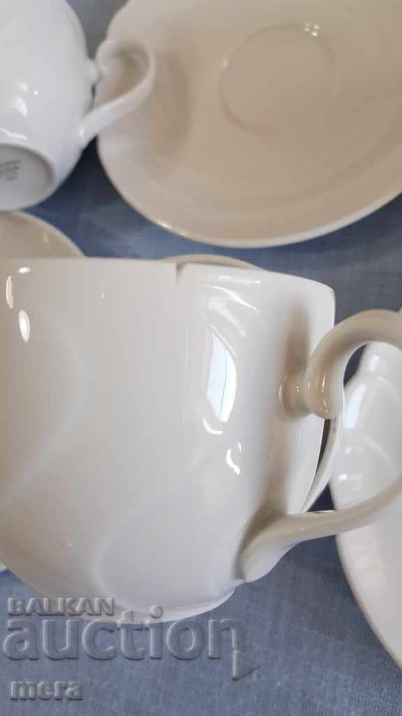 Порцеланови чаши за кафе- Бавария - 5 Порцеланови чаши за кафе- Бавария - 5