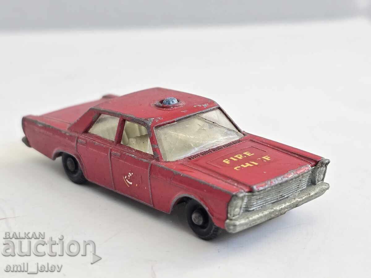 Licitație Matchbox Moko Lesney Nr.59C Ford Galaxy Fire Chief Car 1966 Licitație Matchbox Moko Lesney Nr.59C Ford Galaxy Fire Chief Car 1966