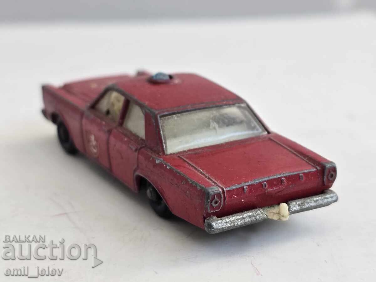 Livrarea Matchbox Moko Lesney Nr.59C Ford Galaxy Fire Chief Car 1966 Livrarea Matchbox Moko Lesney Nr.59C Ford Galaxy Fire Chief Car 1966