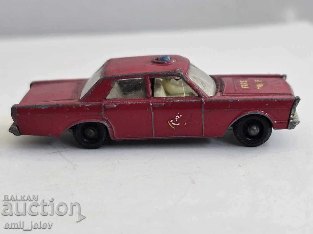 Matchbox Moko Lesney Nr.59C Ford Galaxy Fire Chief Car 1966 Matchbox Moko Lesney Nr.59C Ford Galaxy Fire Chief Car 1966