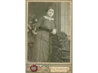 СТАРА ФОТОГРАФИЯ - КАРТОН - А.ВЛАДИКОВ - СОФИЯ - 0007