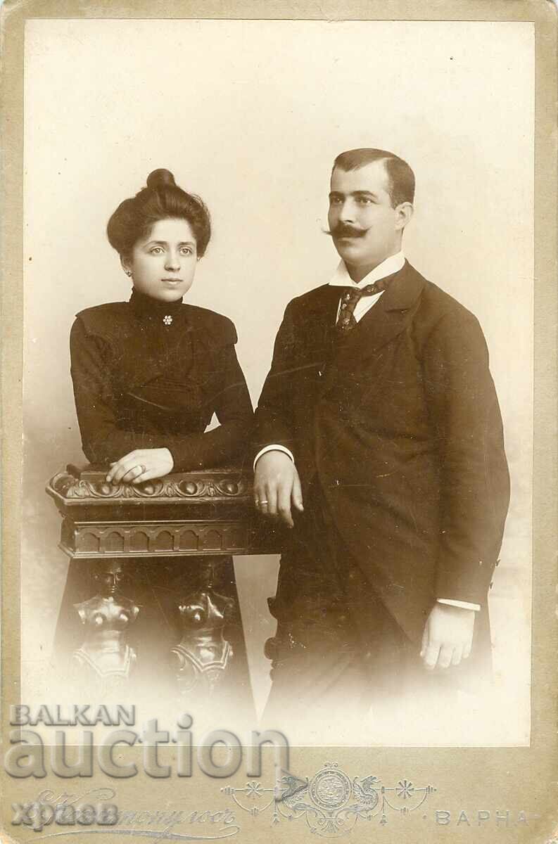 ΠΑΛΙΑ ΦΩΤΟΓΡΑΦΙΑ - ΚΑΡΤΟΝ - ΞΑΝΘΟΠΟΥΛΟΣ - ΒΑΡΝΑ - 0101