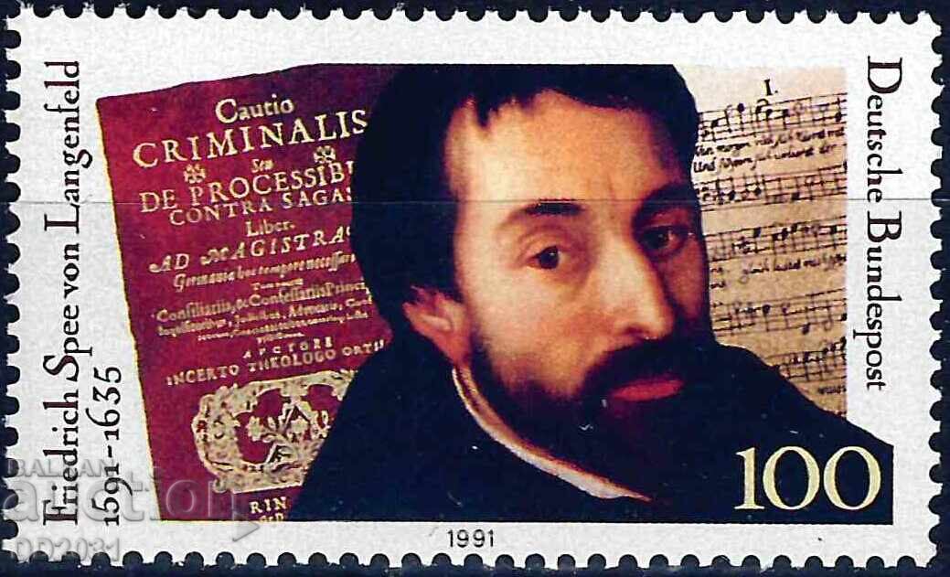 Germany 1991 - personalities MNH