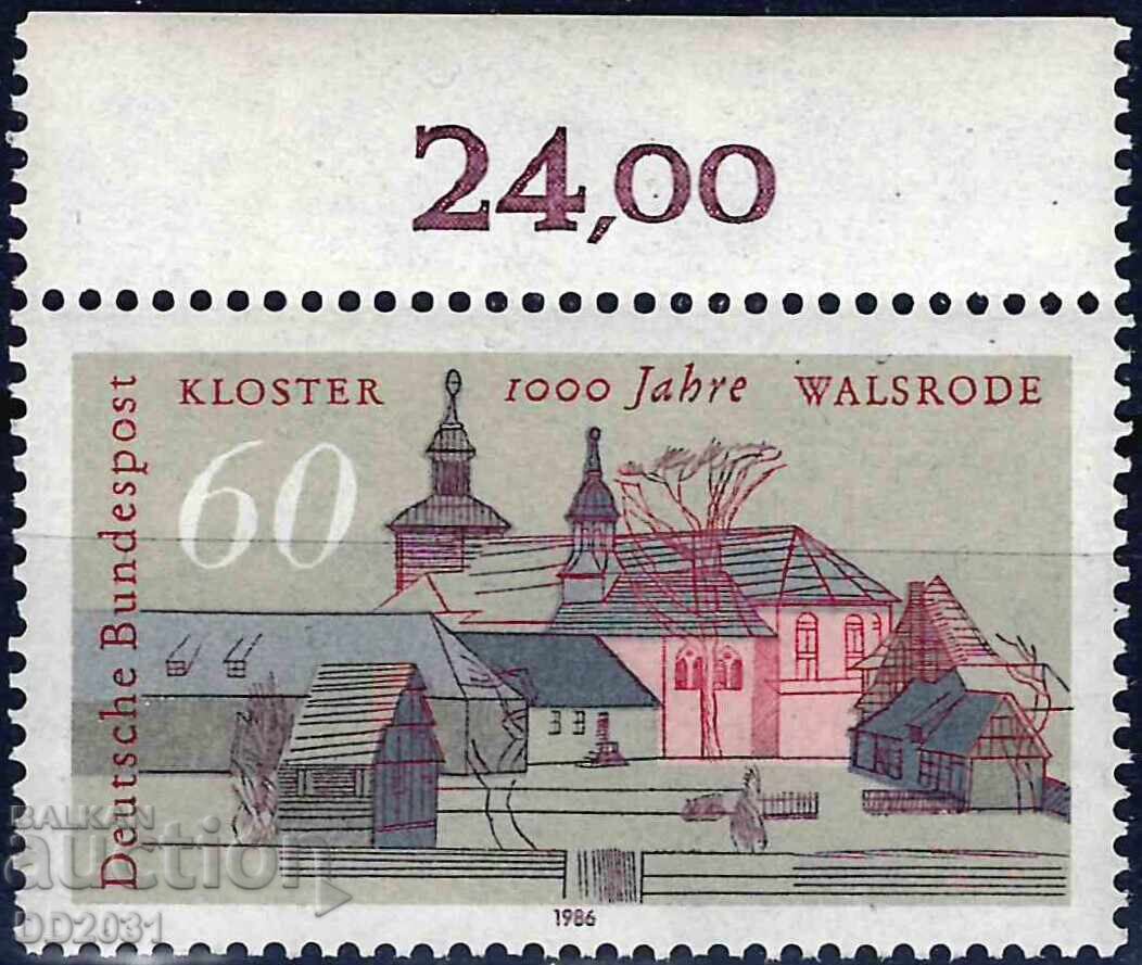 Германия ГФР 1986 - архитектура MNH