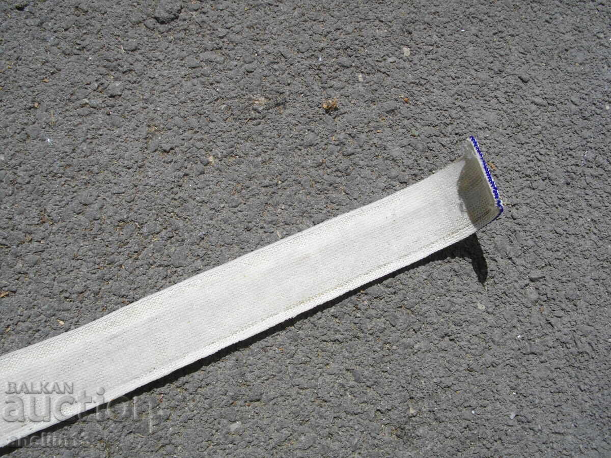 Centură veche pentru costum popular, mărgele, albastre - 7 Centură veche pentru costum popular, mărgele, albastre - 7