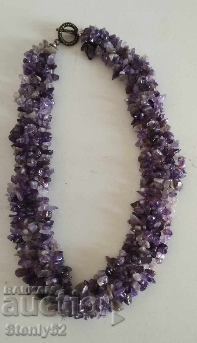 Γεραντάν από φυσικό λίθο Αμέθυστος, βάρος 139.40 γρ