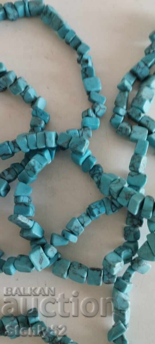 Necklace of natural Turquoise stone with a weight of 36.03 g with price 36.00 BGN | € 18.41