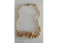 Colier din piatră naturală "Piatră de Lună" cu greutate 58.70 g