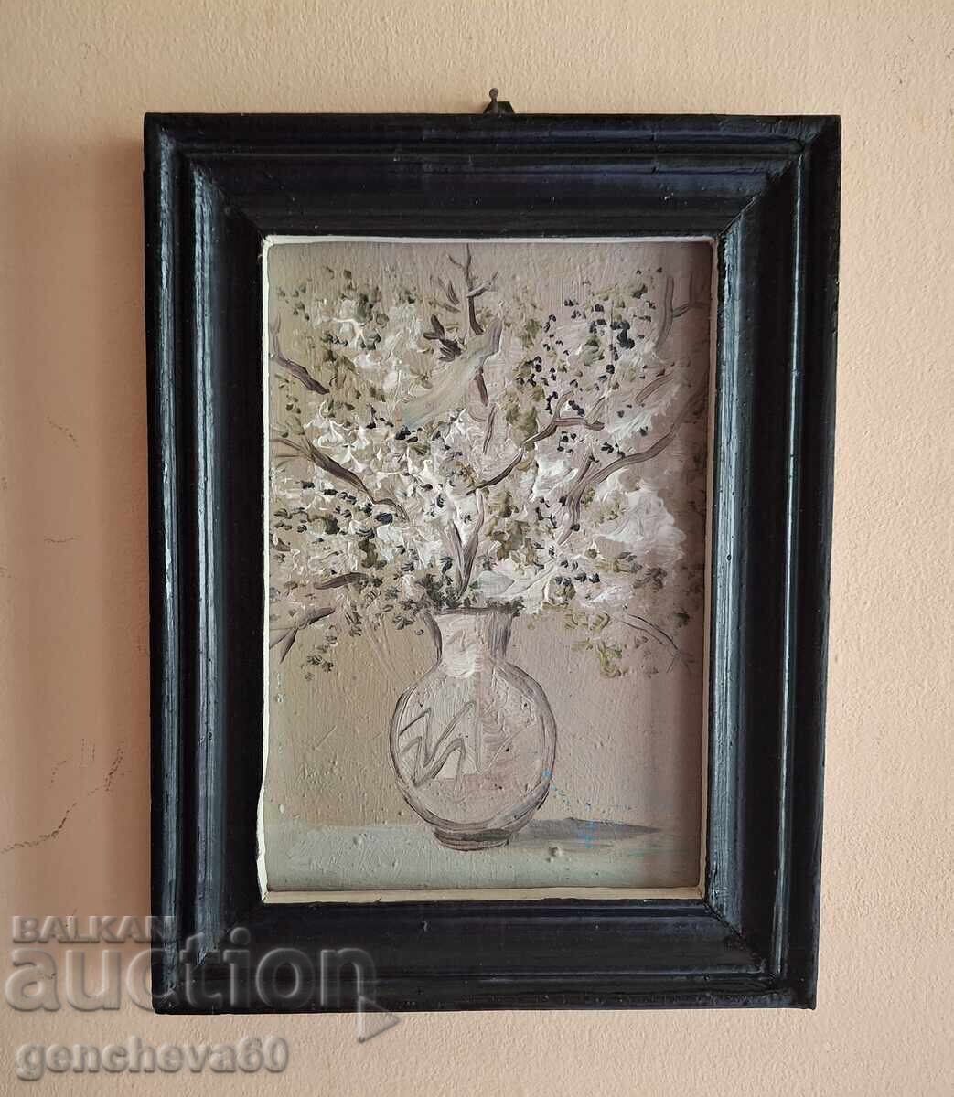 Beautiful Original Oil Paintings, "Vase with Flowers" - E. Velev with price € 30.00 | 58.67 BGN Beautiful Original Oil Paintings, "Vase with Flowers" - E. Velev with price € 30.00 | 58.67 BGN