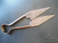 Old forged scissors