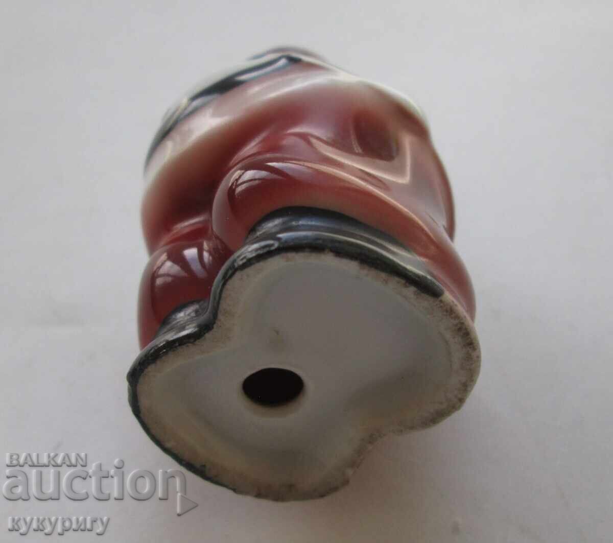 Стара порцеланова солница статуетка фигура на шишко - 5