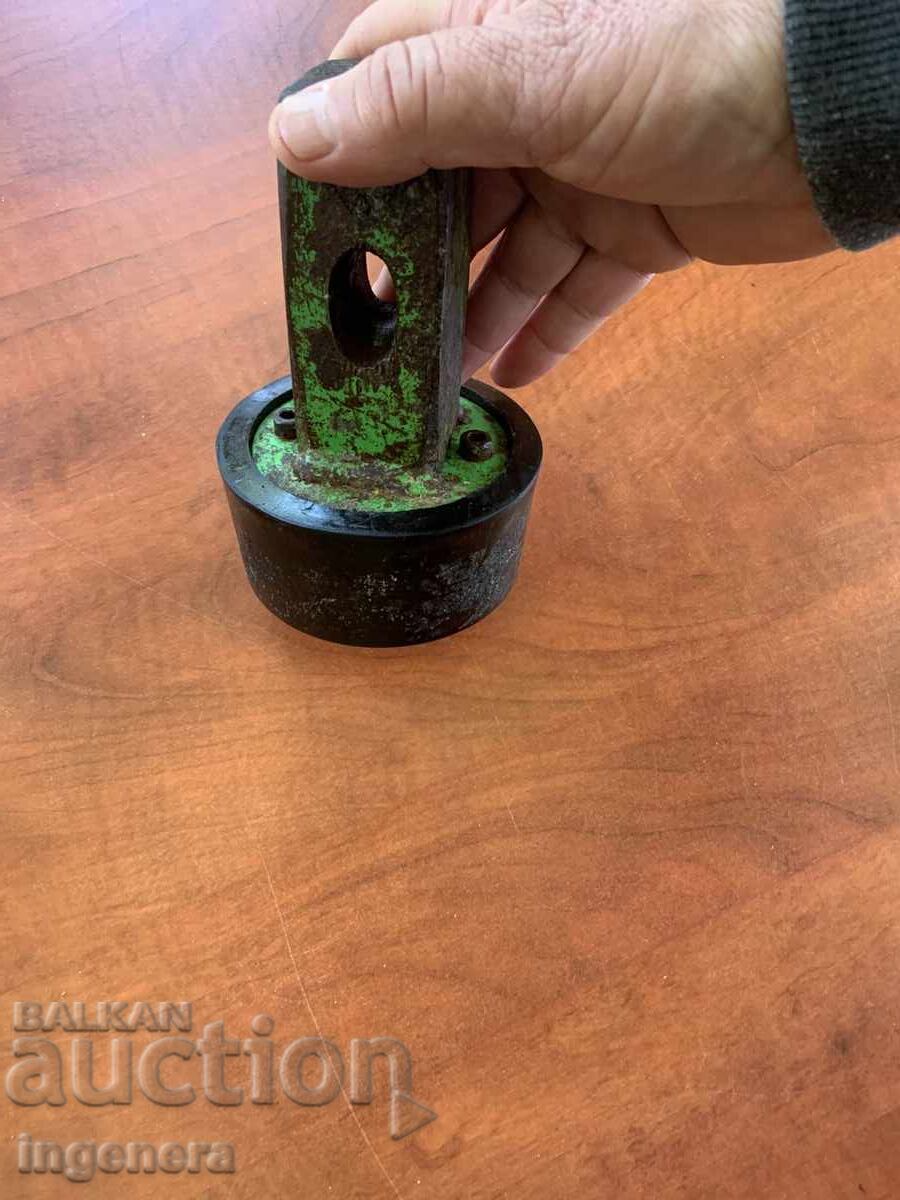 ΣΦΥΡΙ ΕΙΔΙΚΟ ΓΙΑ ΤΟΠΟΘΕΤΗΣΗ ΠΛΑΚΩΝ ΠΕΖΟΔΡΟΜΙΟΥ ΣΗΜΑΝΣΗ-1800 GR με τιμή 45.00 BGN | € 23.01