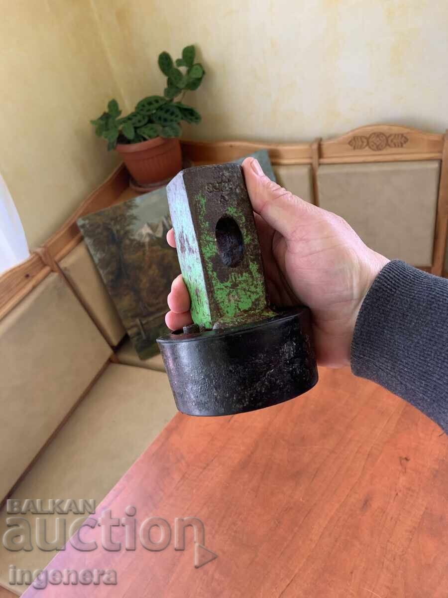 Δημοπρασία ΣΦΥΡΙ ΕΙΔΙΚΟ ΓΙΑ ΤΟΠΟΘΕΤΗΣΗ ΠΛΑΚΩΝ ΠΕΖΟΔΡΟΜΙΟΥ ΣΗΜΑΝΣΗ-1800 GR