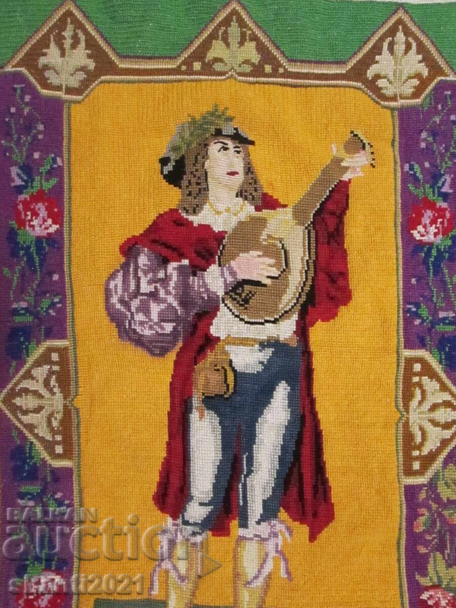 Large tapestry, hand-stitched 67x42cm with price 95.00 BGN | € 48.57